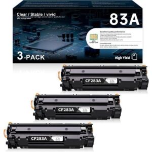 83A Toner Cartridge Black | Replacement for HP Replacement M201dw, MFP M125nw, MFP M127fn, MFP M127fw, MFP M225dn, MFP M225dw Pinter | for HP 83A
