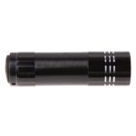 9 LED Flashlight Torch Mini UV ULTRA VIOLET 4.5v Light Waterproof Aluminum Lamp Outdoor Portable Tactical Lighting Tool