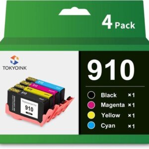 910 Ink Cartridges Combo Pack Remanufactured Compatible Replacement 910XL 910 XL Ink Compatible with OfficeJet 8025e 8035e 8025 8035 8028 8020 8022