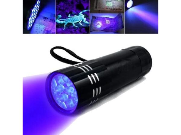9LED UV flashlight Torch 395nm blacklight Wavelength Violet Light UV Flash Light Aluminum Lamp Money Detector Torch 9LED UV flashlight Torch 395nm blacklight Wavelength Violet Light UV Flash Light Aluminum Lamp Money Detector Torch