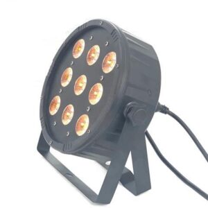 9x18W led par light 6in1 RGBWA UV Led Stage Light LED Flat SlimPar dj lights led Strobe Equipments Controller