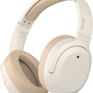 Edifier W820NB Plus Noise Cancelling Headphones - Hi-Res Audio, Ivory