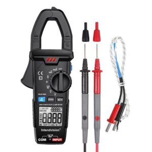 AC/DC Digital Clamp Meter T-RMS 6000 Counts, Multimeter Voltage Tester Auto-ranging, NCV AC DC Current Voltage Resistance Capacitance Frequency Diode