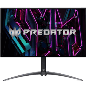 Acer 27" 240Hz OLED 2K Gaming monitor 0.01ms FreeSync Premium (AMD Adaptive Sync), Built-in 2560 x 1440, KVM switch, HDMIx2, DisplayPort, Type-C(90W),