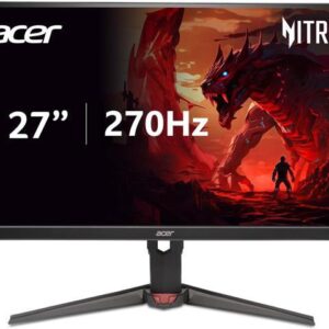 Acer 27" 270 Hz IPS QHD Gaming Monitor 1ms (G to G) - Up to 0.5ms (G to G) FreeSync Premium (AMD Adaptive Sync) Flat Panel Nitro XV270U Z1bmiiprx