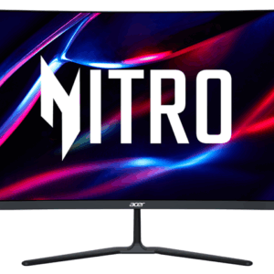 Acer Nitro Curved ED270R S3 27inch 1920x1080 180Hz Refresh rate 1ms response time AMD FreeSync Premium HDR Gaming Monitor, HDMIx2, DisplayPort