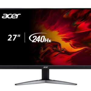 Acer Nitro KG271U 27inch 2560x1440 240Hz Refresh rate 0.5ms response time AMD FreeSync Premium Acer HDR350 Gaming Monitor, HDMIx2, DisplayPort,