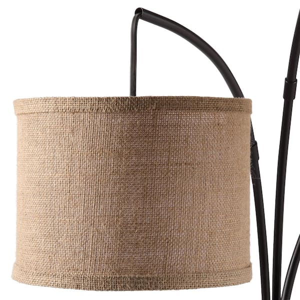 Adesso 80 in. Antique Bronze 3 Arc Floor Lamp AF40818AB