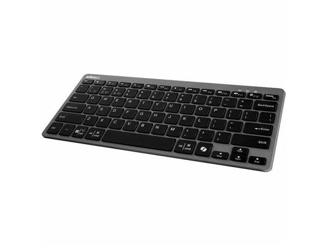 Adesso Multi OS Bluetooth Scissor Switch Keyboard w/CoPilot AI Hotkey WKB-7000