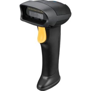 Adesso NUSCAN 2500TB Bluetooth Spill Resistant Antimicrobial 2D Barcode Scanner with Charging Cradle