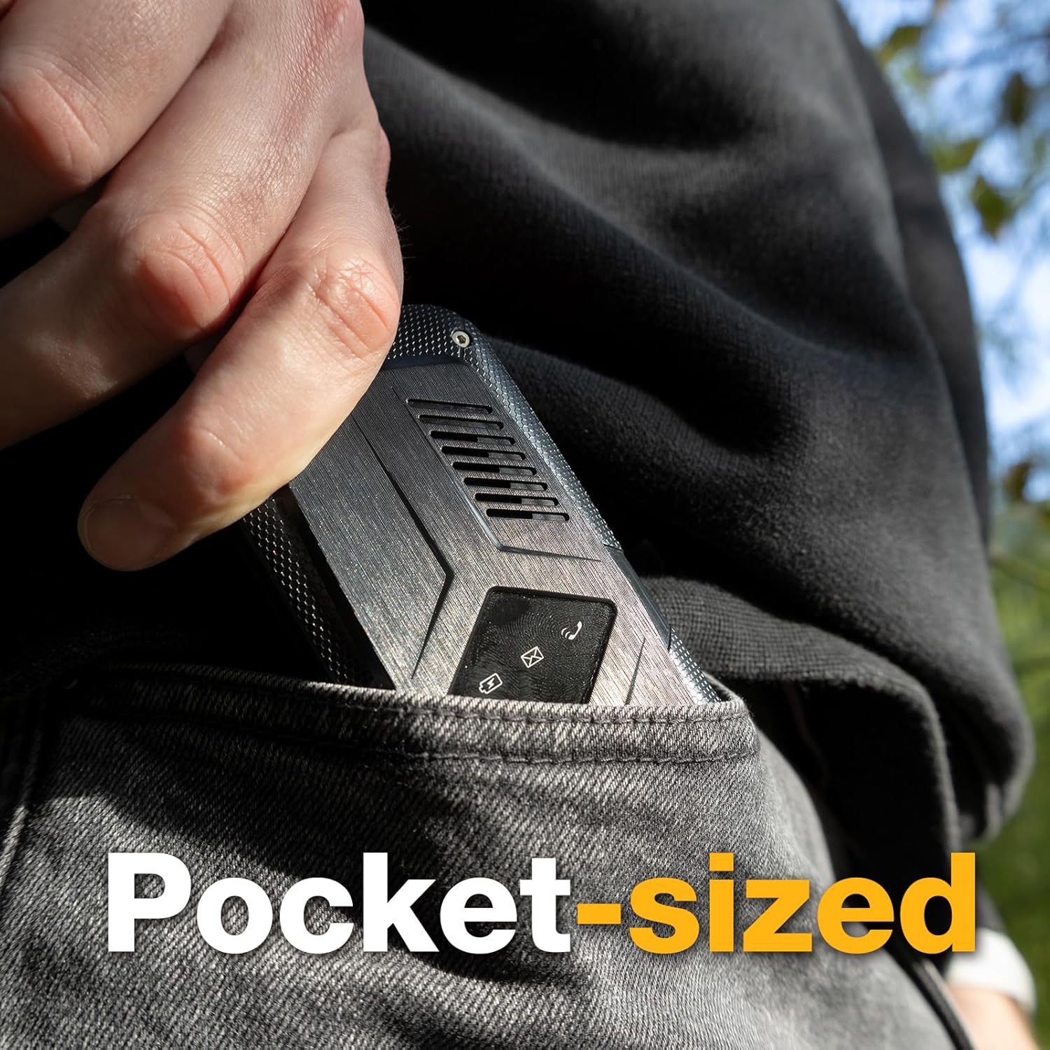 AGM M10 Rugged Basic Flip Phone, 4G Feature Cell Phone, Simple Mobile Phones, Waterproof & Drop-Proof, Pocket-sized, SOS Button, Speed Dial, 98dB Speaker, Large Fonts & Big...
