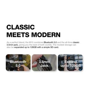 AGM M10 Rugged Basic Flip Phone, 4G Feature Cell Phone, Simple Mobile Phones, Waterproof & Drop-Proof, Pocket-sized, SOS Button, Speed Dial, 98dB Speaker, Large Fonts & Big...