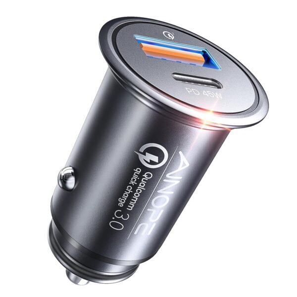 AINOPE USB C Car Charger 67.5W for iPhone Car Charger Adapter Cigarette Lighter USB Charger Fast Car Accessories Replacement Electrical for iPhone 16 15 Pro Max 14 13 AINOPE USB C Car Charger 67.5W for iPhone Car Charger Adapter Cigarette Lighter USB Charger Fast Car Accessories Replacement Electrical for iPhone 16 15 Pro Max 14 13