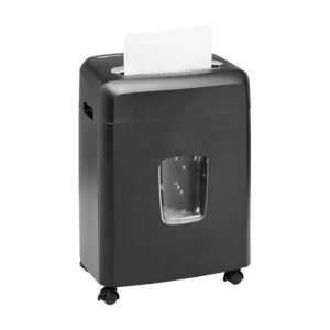 Amazon Basics 12 Sheet Micro-Cut Paper,Credit card and CD Shredder for Office/Home