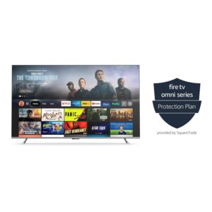 Amazon Fire TV 75" Omni Series (newest model), 4K UHD smart TV with Dolby Vision, hands-free with Alexa + 4-Year Protection Plan