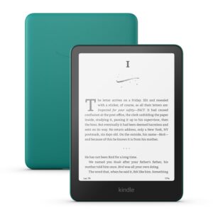 Amazon Kindle Paperwhite 16GB (newest model) – Our fastest Kindle ever, with new 7" glare-free display and weeks of battery life – Jade