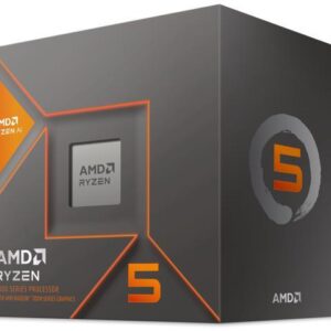 AMD Ryzen 5 8600G - Ryzen 5 8000-G Series 6-Core 4.3 GHz Socket AM5 65W AMD Radeon 760M Desktop CPU Processor - 100-100001237BOX