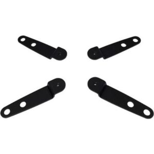 Amer Mounts AMRV100B Industry Standard Mounting Pattern Adapter 100MM-200MM BLACK