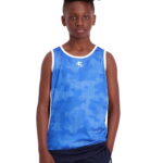 AND1 Boy's Athletic Baseline Basketball Tank Top, Sizes 4-18
