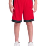 AND1 Boy's Athletic Pull-On Baseline Basketball Short, Sizes 4-18