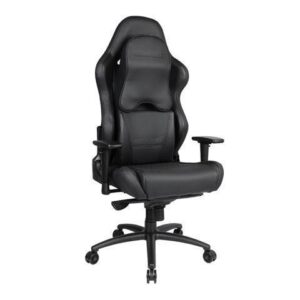 Anda Seat Dark Wizard Premium Gaming Chair With Lumbar Support and Headrest (Black) AD4XL-WIZARD-B-PV/C