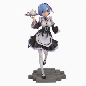 Animation RE: 0 Rem maid outfit modeling PVC Action Figure 23cm