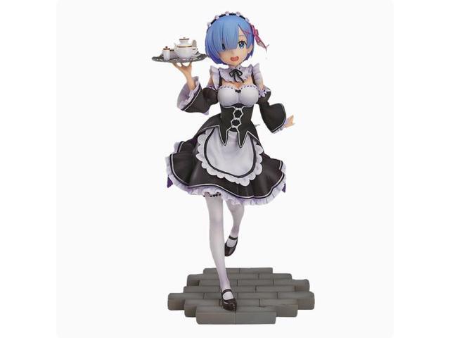 Animation RE: 0 Rem maid outfit modeling PVC Action Figure 23cm