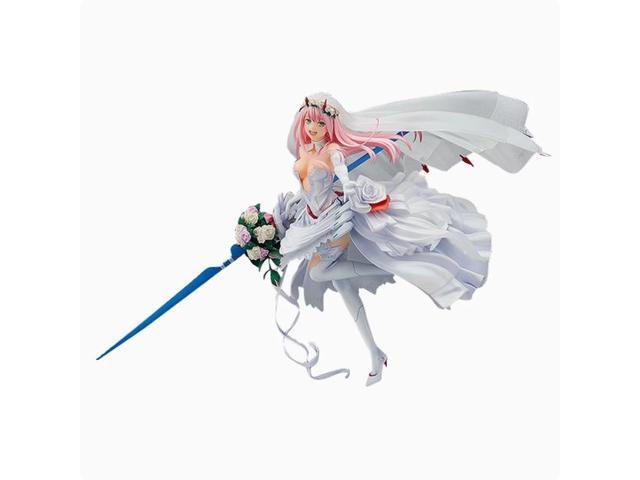 Anime Darling in the franxxk zero two 02 Wedding dress 1/7 Action Figure 27cm