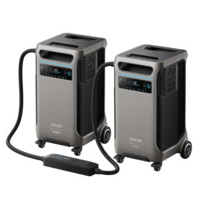 Anker B17901122 3840Wh SOLIX F3800 Plus 2 w/ Dual Power Hub Add-on