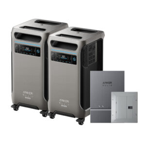 Anker B1790112R 3840Wh SOLIX F3800 Plus 2 w/ Home Panel Kit, Sub Panel