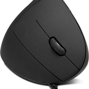 Anker Ergonomic Optical USB Wired Vertical Mouse 1000/1600 DPI, 5 Buttons CE100