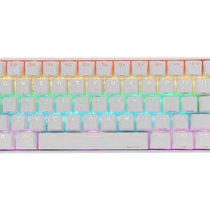 Anne Pro 2 60% Mechanical Keyboard Wired/Wireless Dual Mode Full RGB Double Shot PBT - Gateron Brown Switch