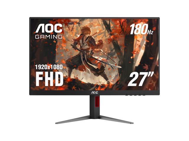AOC 27" 180 Hz IPS FHD Gaming Monitor DCI-P3 (CIE1976): 102.2%, NTSC (CIE1976): 111.8% 27G4