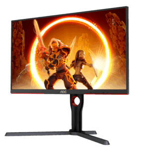 AOC Q27G3XMN 27" Mini LED Gaming Monitor, 2K QHD 2560x1440, 180Hz 1ms, 2X HDMI 2.0, 2X Display Port, Height Adjustable, Xbox/PS5/Switch Ready, 3-Year