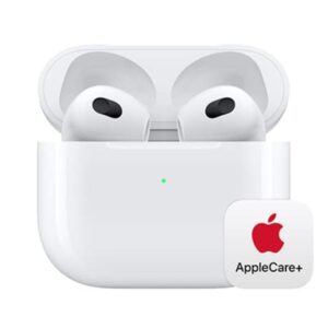 Apple AirPods (3rd Generation) Wireless Ear Buds, Bluetooth Headphones, Personalized Spatial Audio, Sweat and Water Resistant, Lightning Charging Case Included, Up to 30 Hours...