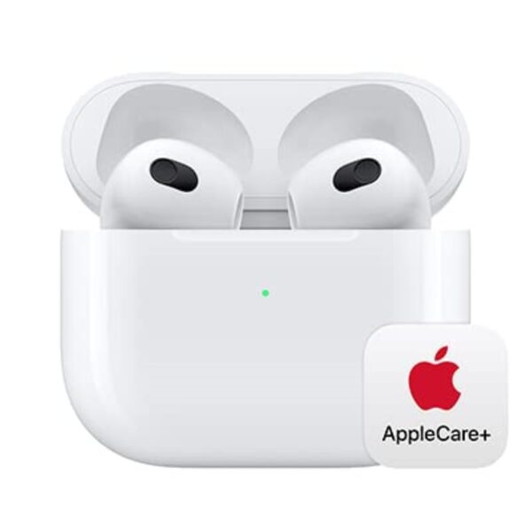 Apple AirPods (3rd Generation) Wireless Ear Buds, Bluetooth Headphones, Personalized Spatial Audio, Sweat and Water Resistant, Lightning Charging Case Included, Up to 30 Hours...