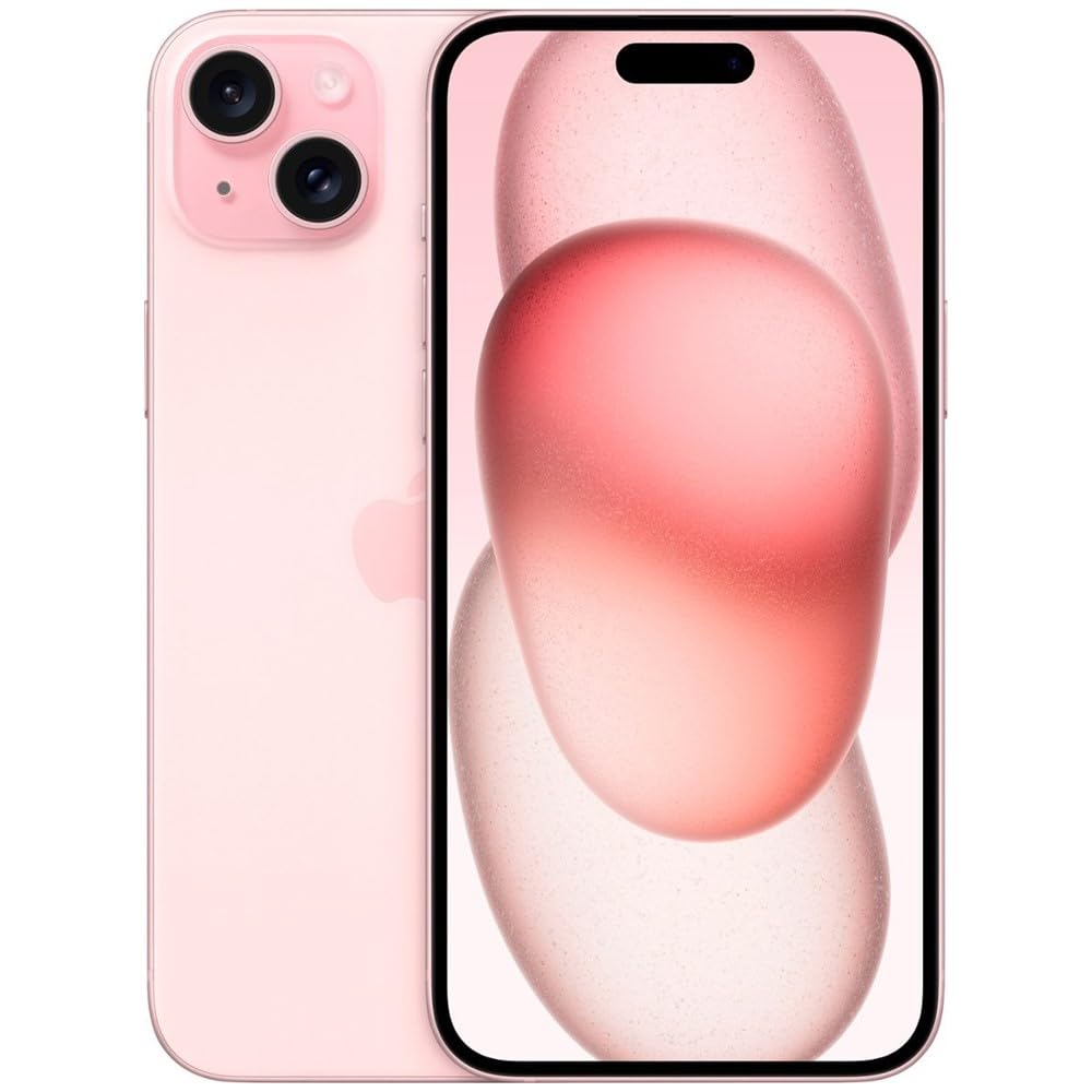 Apple iPhone 15, 128GB, Pink (Renewed)