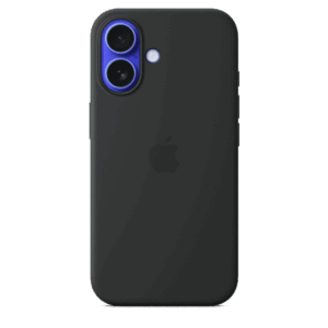 Apple iPhone 16 Silicone Case with MagSafe - Black