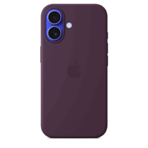 Apple iPhone 16 Silicone Case with MagSafe - Plum