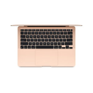 Apple MacBook Air 13.3 inch Laptop - Gold, M1 Chip, Built for Apple Intelligence, 8GB RAM, 256GB storage