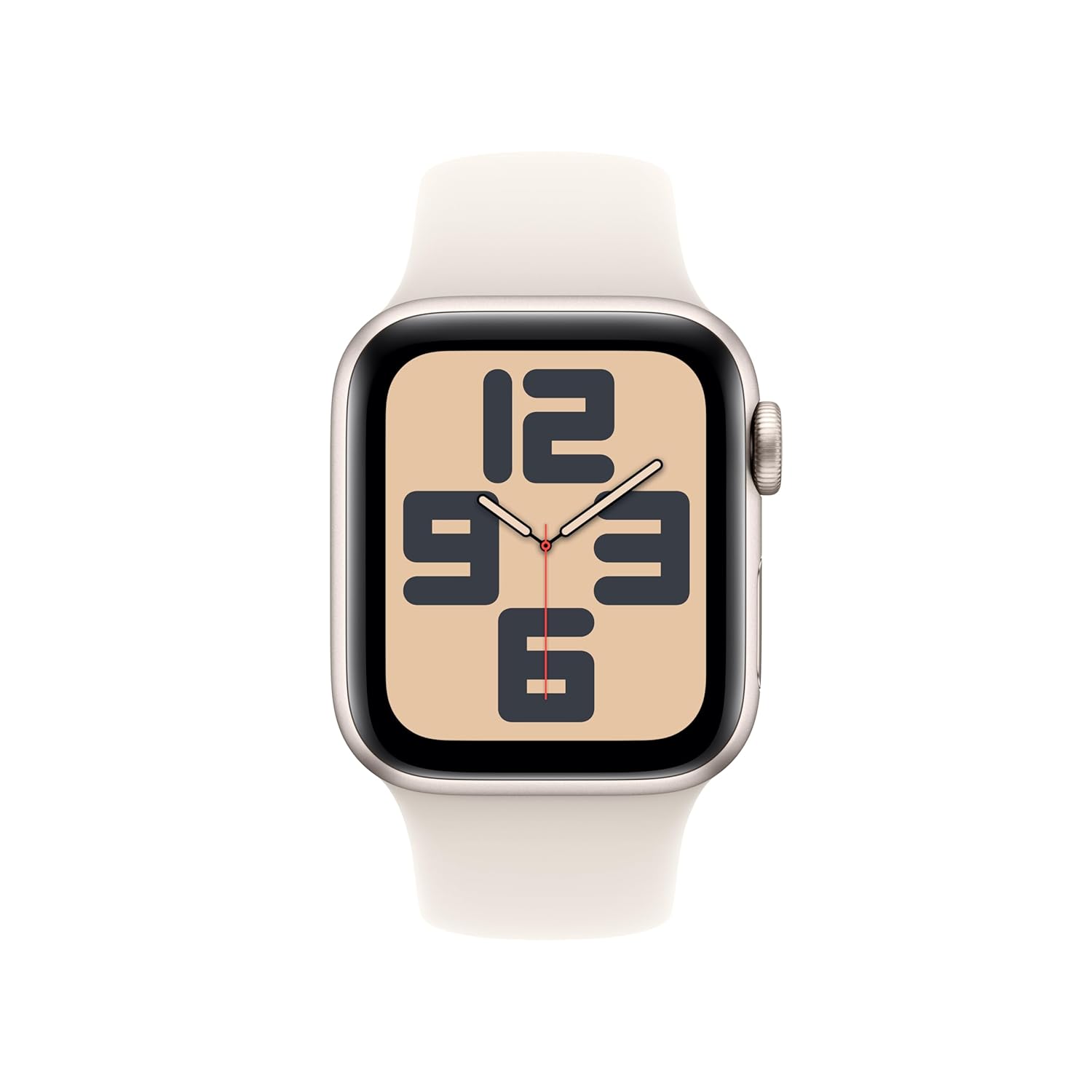 Apple Watch SE (2nd Gen) [GPS 40mm] Smartwatch with Starlight Aluminium Case with Starlight Sport Band. Fitness and Sleep Trackers, Crash Detection, Heart Rate Monitor,...