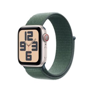 Apple Watch SE (2nd Gen) [GPS 40mm] Smartwatch with Starlight Aluminium Case with Starlight Sport Band. Fitness and Sleep Trackers, Crash Detection, Heart Rate Monitor,...