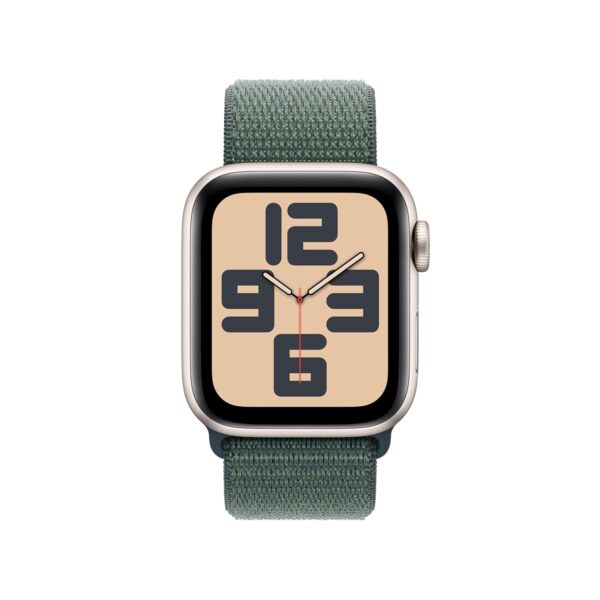 Apple Watch SE (2nd Gen) [GPS 40mm] Smartwatch with Starlight Aluminium Case with Starlight Sport Band. Fitness and Sleep Trackers, Crash Detection, Heart Rate Monitor,...