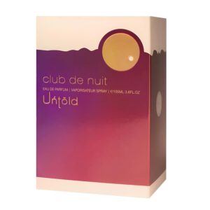 Armaf Club Nuit Untold Eau de Parfum Spray for Men, 3.6 Ounce