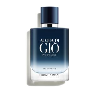 Armani Beauty – Acqua di Giò Profondo – Eau de Parfum – Cologne for Men – Fresh & Aromatic Men’s Fragrance – Mandarin, Lavender, Cedarwood Notes