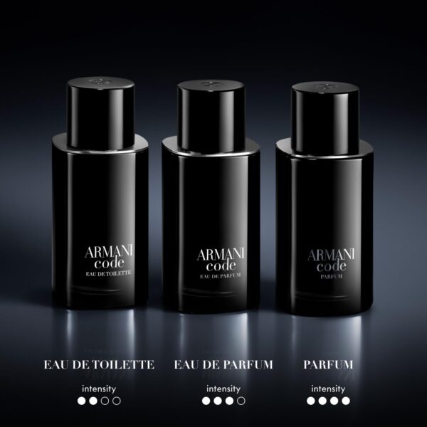 Armani Beauty – Code – Parfum – Cologne for Men – Fresh & Aromatic Men’s Fragrance – Bergamot, Clary Sage, Tonka Bean Notes