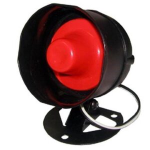 AS1017 - SIREN 12V 20W 3X3IN 6TONE 20W BLACK