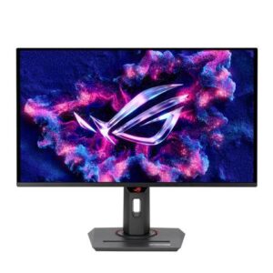 ASUS 26.5" 360 Hz OLED QHD Gaming Monitor FreeSync Premium Pro & G-Sync Compatible DCI-P3 99%, sRGB 135% ROG Strix OLED XG27ACDNG