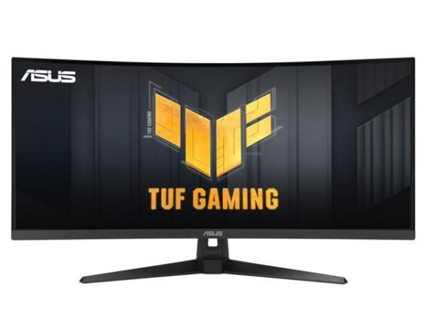 ASUS 34" 180 Hz VA UWQHD Gaming Monitor 1ms MPRT* FreeSync Premium (AMD Adaptive Sync) Curved TUF Gaming VG34VQ3B ASUS 34" 180 Hz VA UWQHD Gaming Monitor 1ms MPRT* FreeSync Premium (AMD Adaptive Sync) Curved TUF Gaming VG34VQ3B