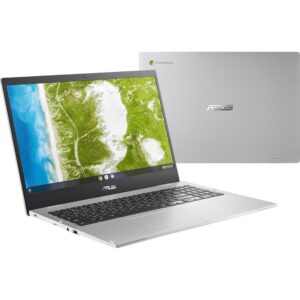 ASUS Chromebook CX1 Laptop, 15.6" Full HD NanoEdge Display, Intel Celeron N450, 128GB eMMC Storage, 8GB RAM, ChromeOS, CX1500CKA-BH01-CB